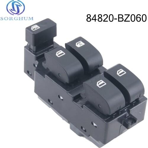 84820-BZ060 84820BZ060 Electric Power Master Window Switch For Toyota Daihatsu Sirion Avanza BB 84820-B2010 84820-B2250