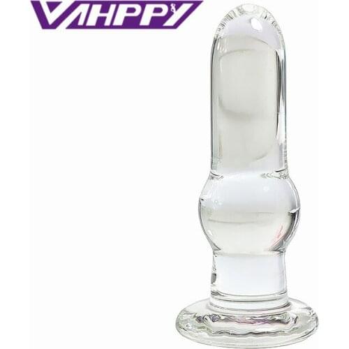 30-40mm Large crystal butt plug vagina ball big glass anal dildo bead fake penis adult Masturbation sex toys for women men gay