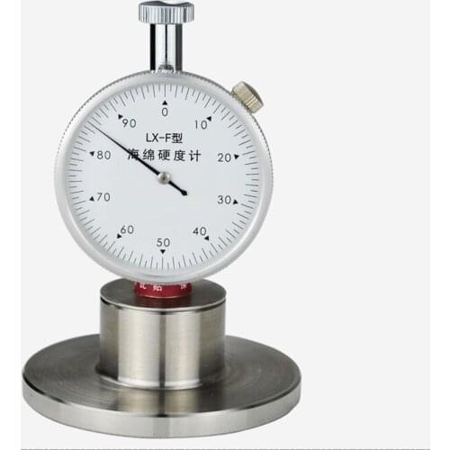 Hardness tester with stand sclerometer durometer hardometer tool gauge