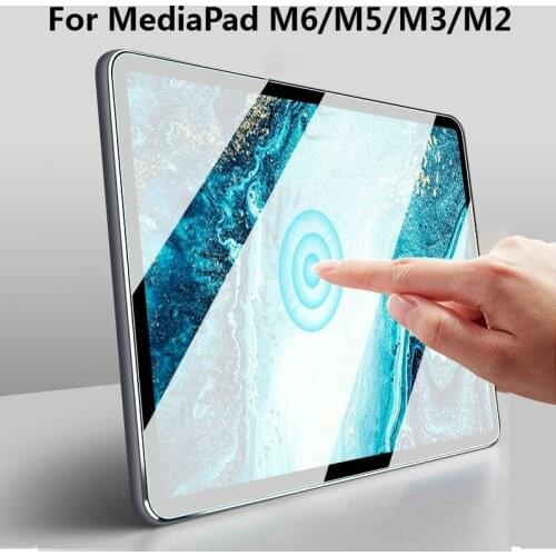 9H Ultra-clear Tempered Glass for Huawei MediaPad M6 10.8 Turbo 8.4 M5 8.0 8.4 10.0 M5 Lite M3 Lite M2 Tablet Screen Protector