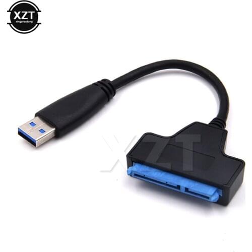 1pcs USB 3.0 SATA 22 Pin OTG function Super Speed 2.5 Inch Hard Disk SSD Adapter Cable 5Gb high quality new