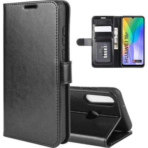 10pcs/lot R64 Wallet Leather Stand PU+TPU Case for Huawei P Smart 2020 Y6P Y5P Y8P Honor 9X Lite X10 5G Nova 7 7SE 7Pro P40lite