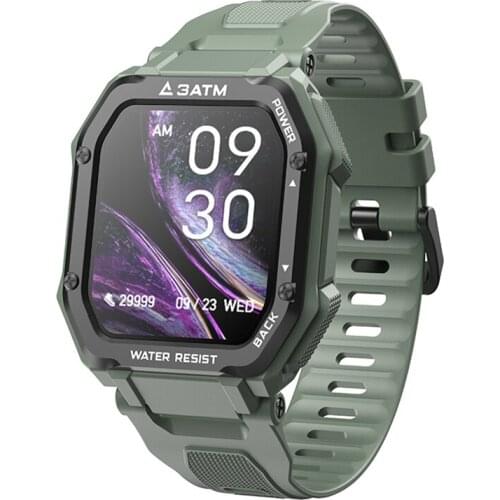 Hot C16 Smart Watch 1.69 Inch TFT 240X280 High-Definition Square Screen 3ATM Waterproof Bluetooth 5.0 Sports Watch