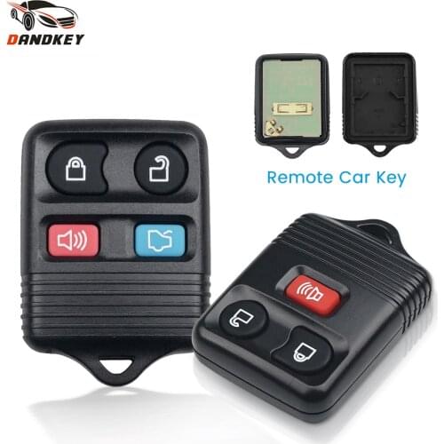 Dandkey Fob 3/4 Buttons 315MHZ Remote Control Key Shell For Ford Focus Escape Explorer Taurus 1998-2010 Car Key Transmitter
