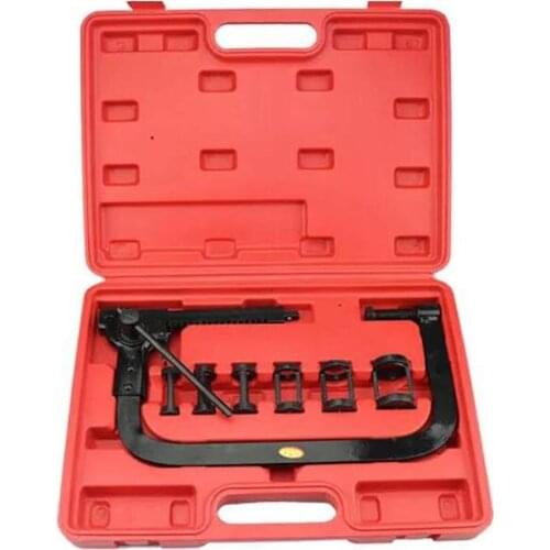 Multifunctional tool for disassembly and installation of automobile engine cylinder head valve spring compressor