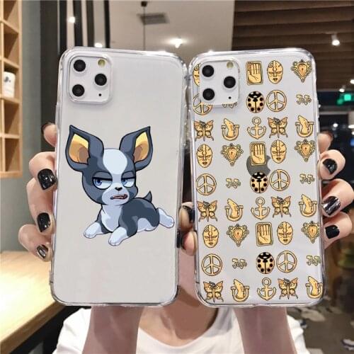 Japanese Anime JOJO Bizarre Adventure TPU soft silicone phone case for iPhone 11Pro 12PRO Max X XR XS Max 8 7 6s Plus 5 SE cover