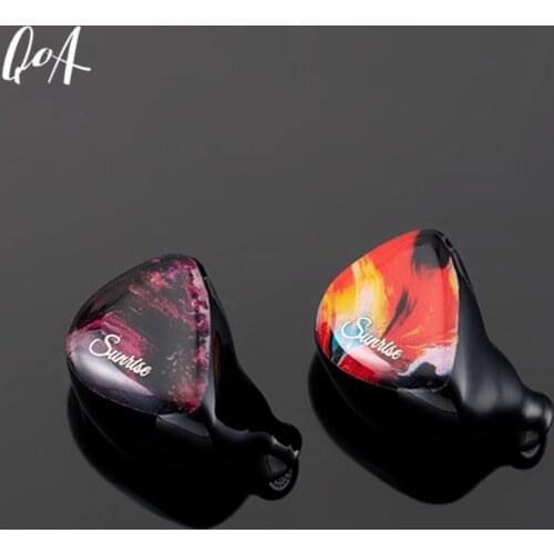 QOA Vesper 1BA+1DD In Ear Earphone Hybrid Driver Headset HIFI DJ Monitor Earphone Earbuds QOA PINK LADY QOA Adonis Original