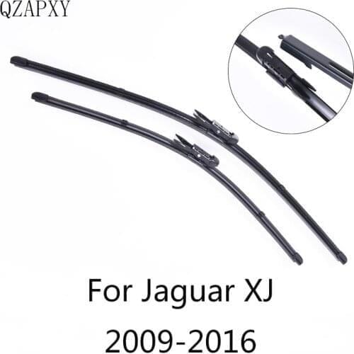 QZAPXY Wipers Blade For Jaguar XJ(X351) from 2009 2010 2011 2012 0213 2014 2015 2016 Windscreen wiper Wholesale Car Accessories