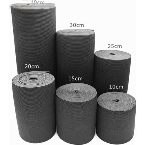 1 meter Super Wide Flat Elastic Band Sewing Clothing Accessories Nylon Webbing Garment Sewing Accessories Width 10cm 15cm 20cm