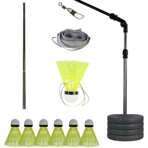 Badminton Trainer Stretch Badminton Robot Racket Training Sports Self-Study Practice Machine Badminton Stroking