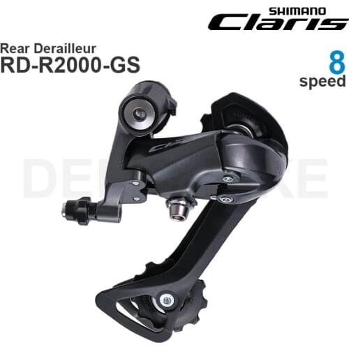 Original SHIMANO CLARIS R2000 8v Rear Derailleur Short Cage/Medium Cage 8-speed Road bicycle parts
