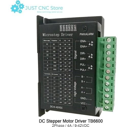 TB6600 Stepper Motor Driver Support nema 42 57 86 CNC controller 32 Segments Upgraded Version 4.0A 9-42VDC Milling Kits