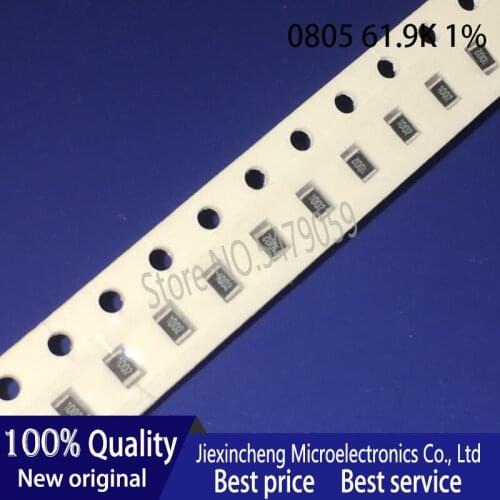 0805 1% 61.9K 6.98R(6R98) 5.36R(5R36) 3.48R(3R48) 2.87R(2R87) 4.87R(4R87) 3.92R Ohm SMD chip resistor