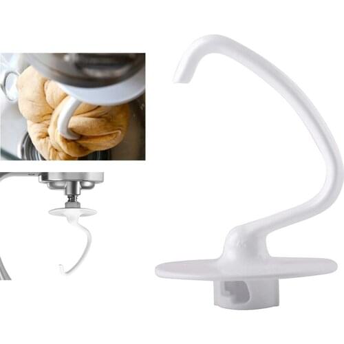 Dough Hook Spiral Dough Hook Mixing Head Kitchen Accessories Replacement for KSM100 KSM103 KSM111 K45DH Stand Mixer 1pc
