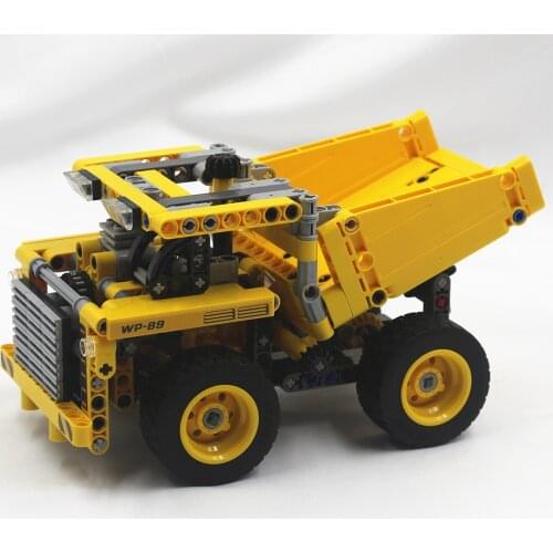375Pcs Kids Toys MOC Technic Mining Truck Building Blocks Bricks Educational Toys Children Gift Christmas compatible with Lego