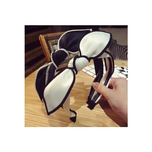 60pcs/lot DIY Multi Fabrics Simple Rabbit Ears Headband Bowknot 2 Styles Widen Head Bands Hair Styling Tools HA836