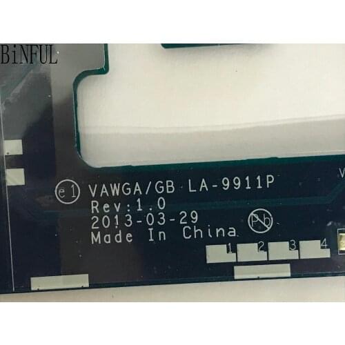 FAST SHIPPING.BRAND NEW. VAWGA/ GB LA-9911P LAPTOP MOTHERBOARD FOR LENOVO G505 NOTEBOOK BUILD-IN VIDEO CARD+ E1 PROCESSOR
