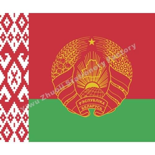 Belarus Presidential Flag 120X100cm 95g 100D Polyester Double Stitched High Quality Free Shipping