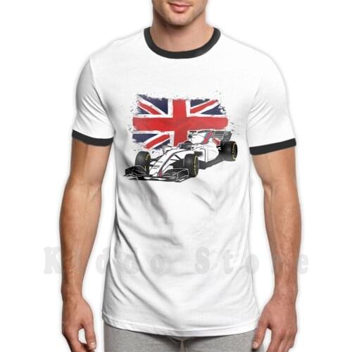 Racing T Shirt Print For Men Cotton New Cool Tee Racing Williams Massa Felipe Massa Lance Stroll Stroll Williams Fernando