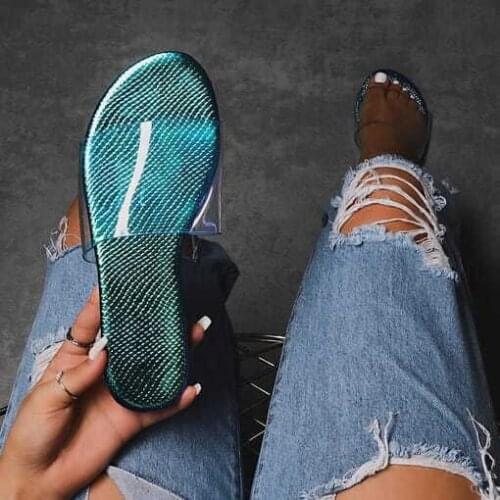 Hot Sale new summer beach snake pattern set toe beach large size manufacturers wholesale slippers spot