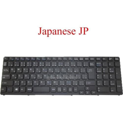 Laptop JP Keyboard For SONY For VAIO SVE151 SVE17 SVE1711AJ SVE1712AJ SVE1713AJ 149161111JP 149153311JP 149170311JP Japanese new