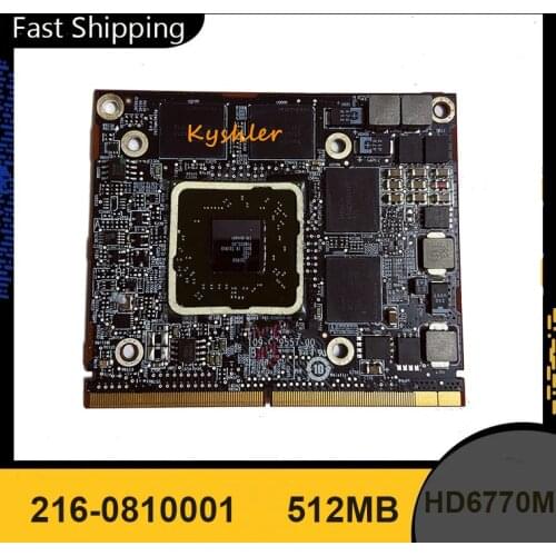 Original HD6770 HD6770M HD6750 HD6750M Video Graphics Card 109-C29557-00 For Apple iMac 27" A1312 iMac 21.5" A1311 216-0810005