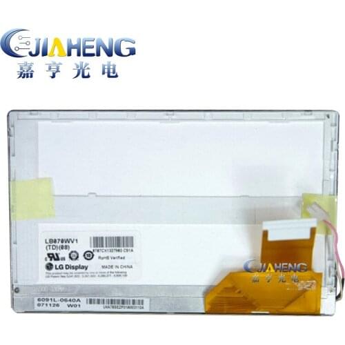 Original 7 inch TFT LCD display screen 800x480 LB070WV1(TD)(08)-LB070WV1-TD08 ccfl LCD screen