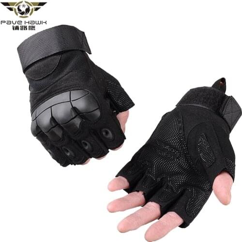 Tactical Gloves Military Army Combat Fingerless Airsoft Shooting Paintball Bicycle Gear Hard Carbon Knuckle Half Finger Gloves