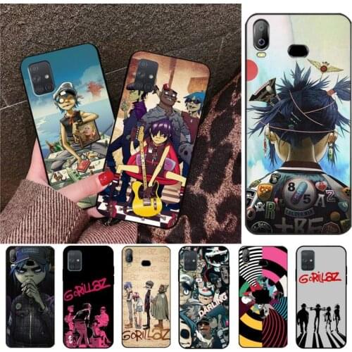 Gorillaz Phone Case For Samsung Galaxy A21S A01 A11 A31 A81 A10 A20E A30 A40 A50 A70 A80 A71 A51
