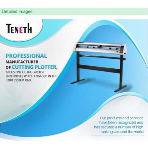 TENETH laser cutting plotter with auto contour cutter /large format cutting plotter with USB interface
