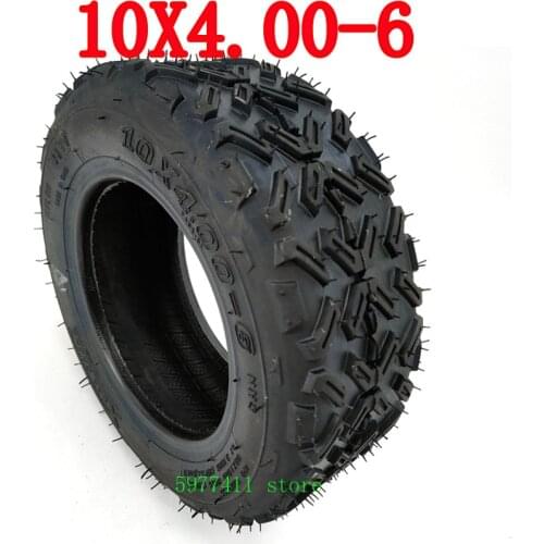 High quality 10x4.00-6 tubeless tire electric scooter 10 inch kart ATV IV 10x4.0-6 off road tire