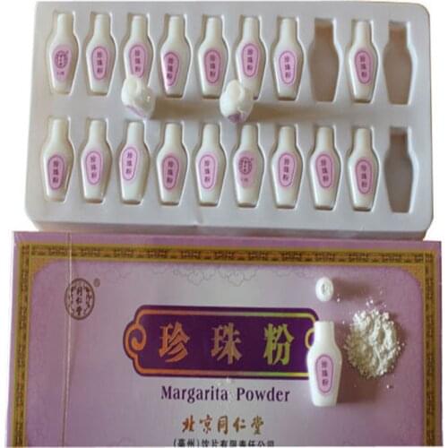 Face Medicine Pharmacy Pure Best Pearl Powder Treats Spot Freckle Acne Toxin 1 box/20bottles for massage
