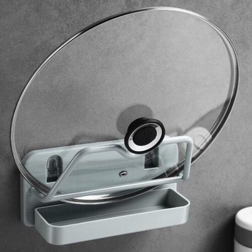 1pcs Kitchen Storage Rack Cutting Board Pot Lid Holder Plastic Wrap Film Holder