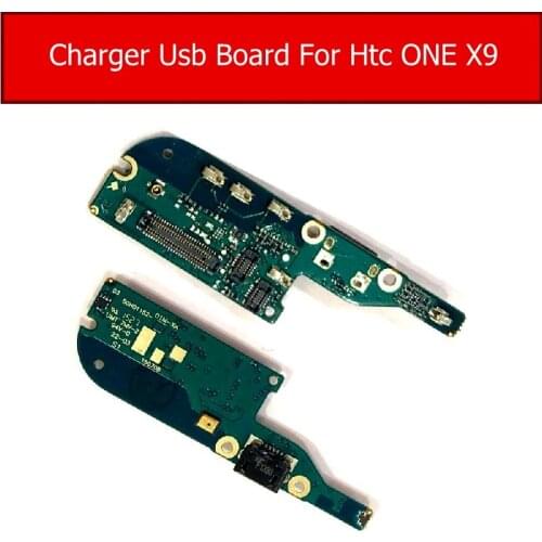 100% Genuine USB Charger Board For HTC One X9 Power Charging Port Dock USB Board Flex Ribbon Cable Repair Replacement Parts