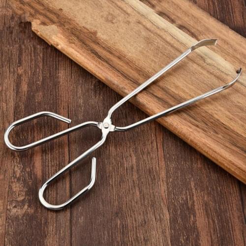 20pcs Kitchen Anti-scalding Stainless Steel Food Clip Food Barbecue Meat Special Steak Clip NO392