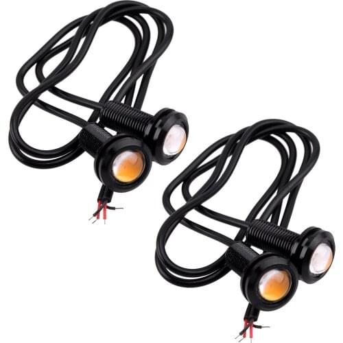 8Pcs Car LED Amber Grille Mark Light Fit for Chevrolet Colorado Silverado Ford Raptor 12V