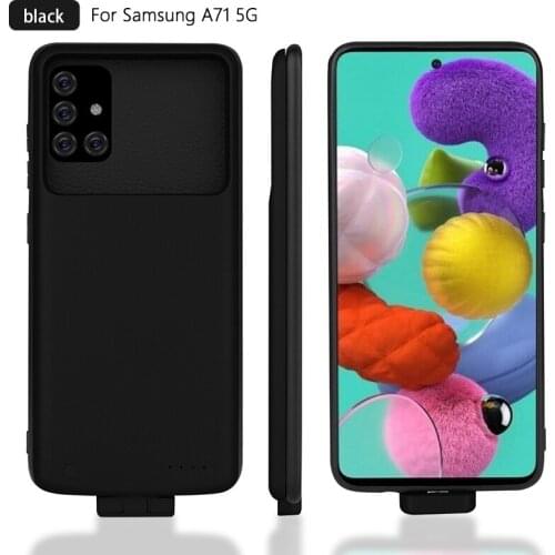 5000mAh Battery Charger Cases For Samsung Galaxy a71 5G Cases Power Bank Batterie Externe Phone Battery Case For Samsung a71 5G
