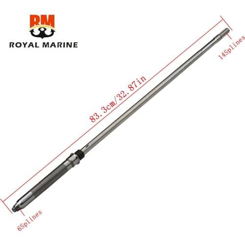 66T-45501-10 Driver Shaft (Long) For Yamaha Parsun Powertec Hidea 40HP 40X Outboard Engine,Boat Motor HDX Parts 66T-45501 T40FWS