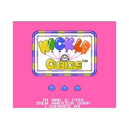 Kickle Cubicle Region Free 60 Pin 8Bit Game Card For Subor Game Players