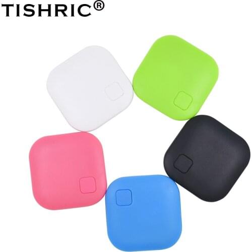 TISHRIC Wireless Key Finder GPS locator anti lost keychain Smart Bluetooth Tracker Tags itag Keyfinder For Wallet Dog Cat kids