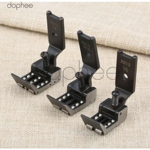 Dophee 1pc R212 Industrial Sewing Machine Roller Presser Foot double needle roller sewing machine accessories