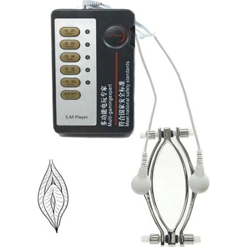 Electric Vaginal Dilator/Shocker Electro Torture/Stimulation Sex Medical-Devices Pussy Clamp Bdsm Toys