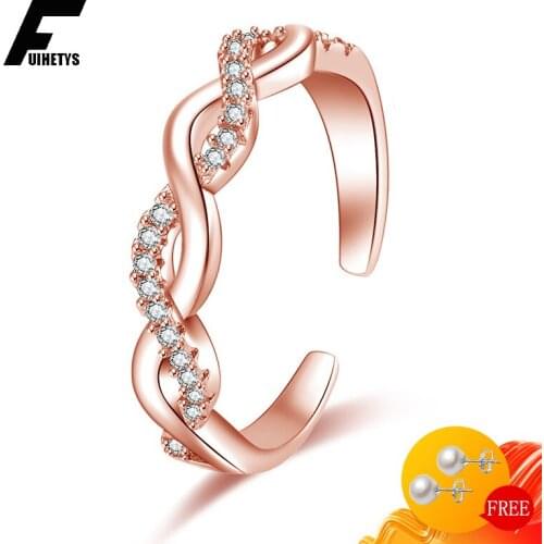 Trendy 925 Silver Jewelry Ring with Cubic Zirconia Gemstones Finger Rings for Women Wedding Engagement Accessory Party Wholesale