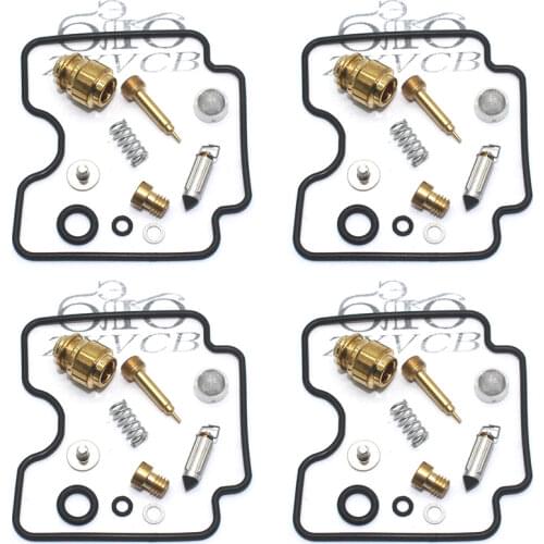 For FZS600 FZS 600 Fazer 1998-2003 Motorcycle carburetor repair kit needle valve seat floating needle gasket