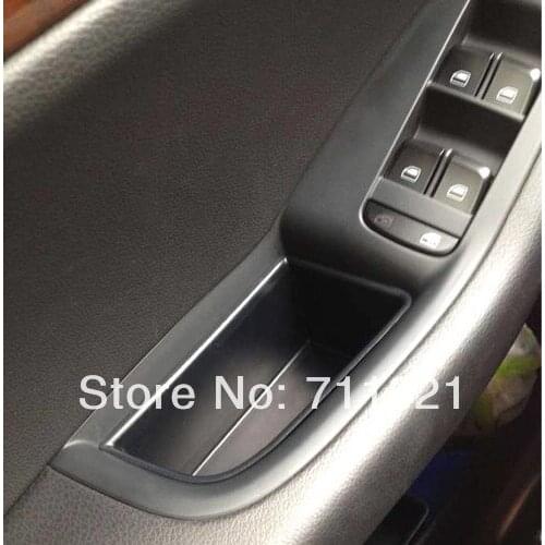 Interior Door Grab Handle Storage Tray Black (LHD) For Audi Q5