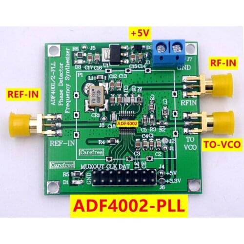 ADF4002 RF module PLL VCO 400MHZ phase detector Frequency synthesizer module