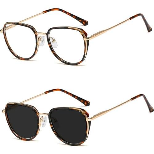 2020 Fashion Large Frame Photochromic Lenss Reading Glasses Women Men Unisex Eyewear Hyperopia Glasses 1.0 1.5 2 NX