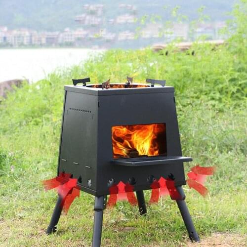 Portable BBQ Grills Foldable Barbecue Grill X-Type Picnic Stove Outdoor Camping Wood Burning Stove Picnic Tools BBQ Accessories