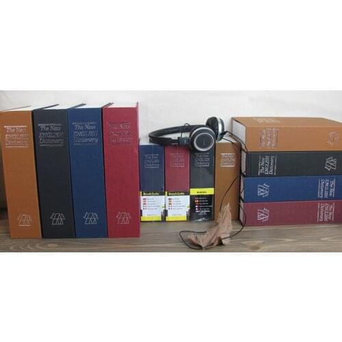 Safe box secret book box code lock book storage box for real life room escape Takagism game real life escape room game props