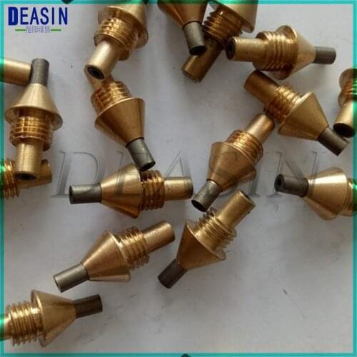 Dental Lab Sandblasting Machine Blaster Pen Tip Nozzle Brass 20 pcs